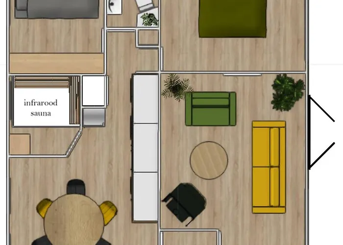 Дом отдыха Bosuil, With Sauna *